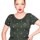 Daniela COLLECTIF Retro 50s Knitted Pencil Dress