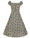 Dolores COLLECTIF Retro Pineapple Gingham Dress
