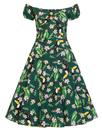 Dolores COLLECTIF Retro Tropical Bird Doll Dress