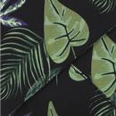Esty COLLECTIF Black Forest Leaf Print Clutch Bag