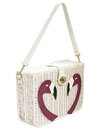 Fancy Flamingo COLLECTIF Retro 50s Basket Handbag