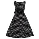 Frances COLLECTIF Retro 50s Polka Dot Swing Dress