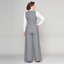 Gerilynn Collectif Prince of Wales Check Trousers 