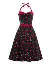 Ginger COLLECTIF 1950s Cherry Print Swing Dress