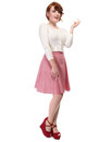 Tammy COLLECTIF Retro 50s Gingham Circle Skirt