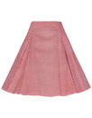 Collectif Retro 50s Vintage Gingham Swing Skirt