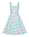 Chloe COLLECTIF Retro Candy Gingham Swing Dress