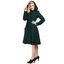 Heather COLLECTIF Hooded Autumnal Swing Coat G