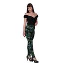 Maddie COLLECTIF Black Forest Vintage Trousers 