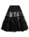 Maddy COLLECTIF Retro Vintage Petticoat in Black