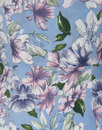 Maisie COLLECTIF 50s Watercolour Floral Maxi Dress