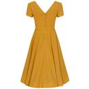 Maria COLLECTIF Retro 50s Wrap Summer Swing Dress