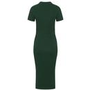 Maya COLLECTIF Retro Knitted Pencil Dress in Green