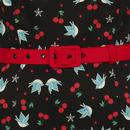 Meg COLLECTIF 50s Swallows & Cherries Pencil Dress