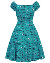 Mini Dolores COLLECTIF 1950s Car Print Doll Dress