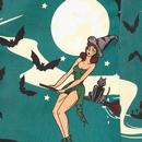 Peta COLLECTIF Retro 50s Witches Halloween Top 