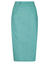 Talis COLLECTIF Retro Pinafore Top & Pencil Skirt