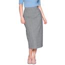 Posey Collectif Prince of Wales Check Pencil Skirt