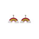 +Rainbow COLLECTIF Vintage Kitsch Acrylic Earrings