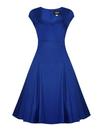 Regina COLLECTIF Retro 50s Vintage Doll Dress Blue