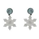 +Aster COLLECTIF Snowflake Necklace & Earrings
