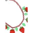 Lily 40s COLLECTIF Retro 3D Strawberry Necklace