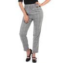 Thea COLLECTIF Womens Mod Prince of Wales Trousers