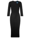 Vanessa COLLECTIF Retro 50s Pencil Dress in Black