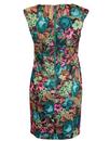 Alice DARLING Retro 1950s Digi Floral Fitted Dress
