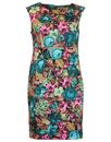 Alice DARLING Retro 1950s Digi Floral Fitted Dress