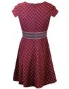 Bronte DARLING Mosaic Print Retro 50s Dress