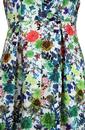 Florence DARLING Retro 1950s Textured Floral Dress