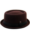 Jack DASMARCA Mod Revival Ska Wool Porkpie Hat