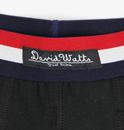 + David Watts Twin Pack Retro Boxer Shorts 