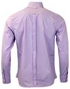 DAVID WATTS 1960s Mod Spearpoint Collar Shirt (L)
