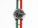 DAVID WATTS Retro Mod Italy Stripe Quartz Watch