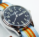 DAVID WATTS Retro Mod Stripe Quartz Watch (SOC)
