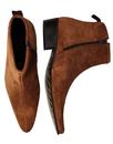 Ziggy DELICIOUS JUNCTION Cognac Zip Chelsea Boots