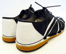 Tommy Retro Union Jack Mod Bowling Shoes (B/W)
