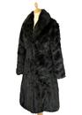 Alaska DESIGNER DUCHESS Retro 60s Faux Fur Coat 