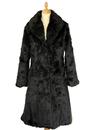 Alaska DESIGNER DUCHESS Retro 60s Faux Fur Coat 