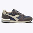 Diadora Camara M2 Running Trainers in Insignia Blue and Pelican Grey Main Photo