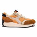 Diadora Race Suede SW Retro Running Trainers in Autumn Sunset/Cathay Spice 501.179801