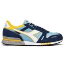 Diadora Titan 80s Runner Trainers in Dusk Blue/Dress Blue 501.177355 D1091