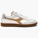 Diadora 80s Terrace Style Leather Trainer Metal W