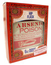 Arsenic DISASTER DESIGNS Apothecary Hip Flask