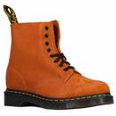 Dr Martens 1460 Pascal Suede Men's Mod Boots in Rust