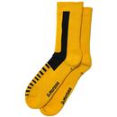 Dr Martens Women's AC742756 Double Doc Socks in Yellow/Black