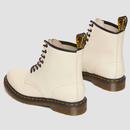 1460 Smooth DR MARTENS Men's Beige Leather Boots