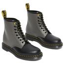 1460 DR MARTENS Contrast Smooth Leather Boots B/C